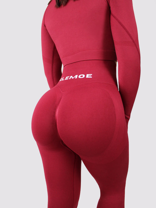 Leggings Essence Bordeaux