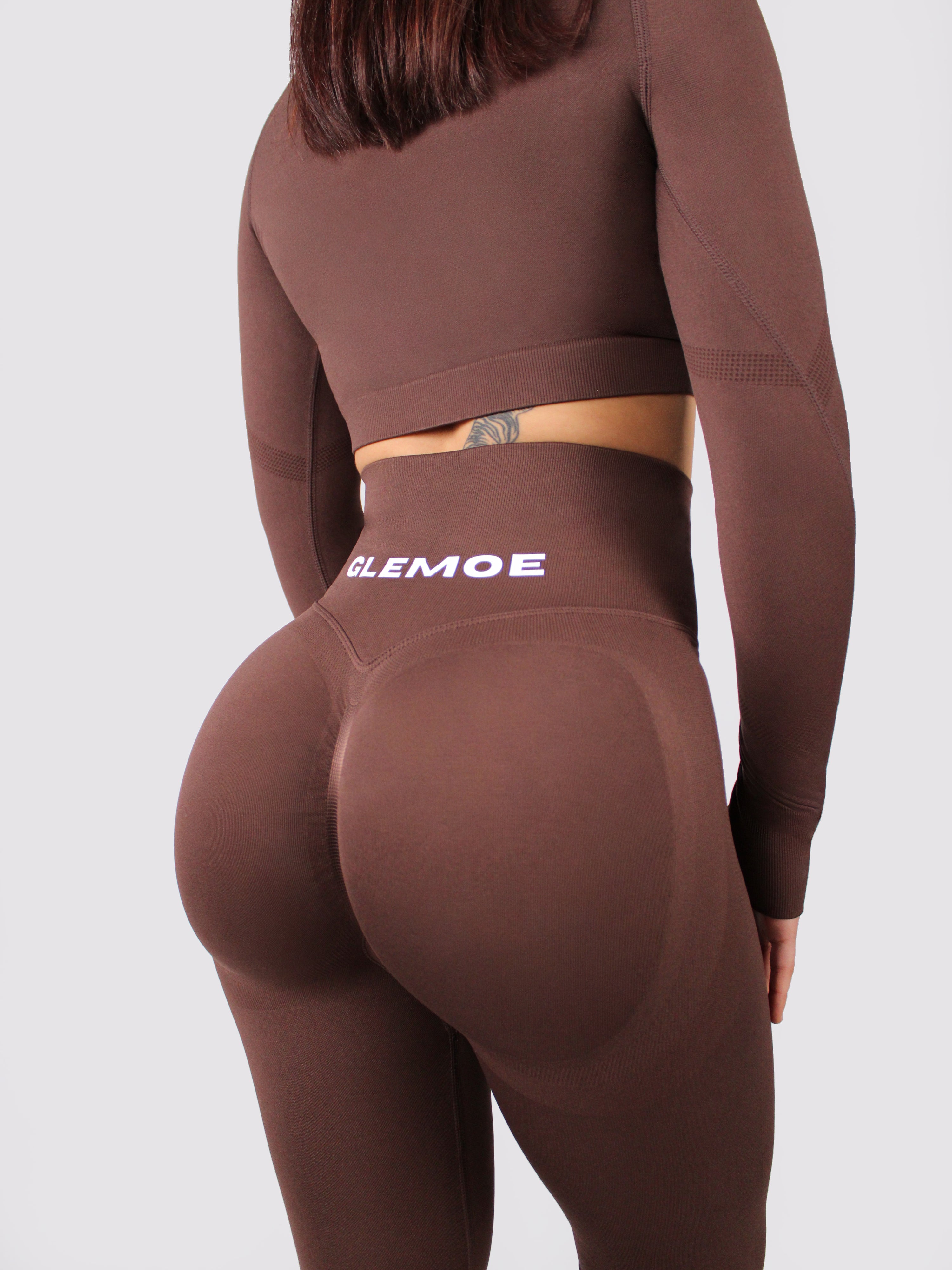 Leggings Essence Marrone